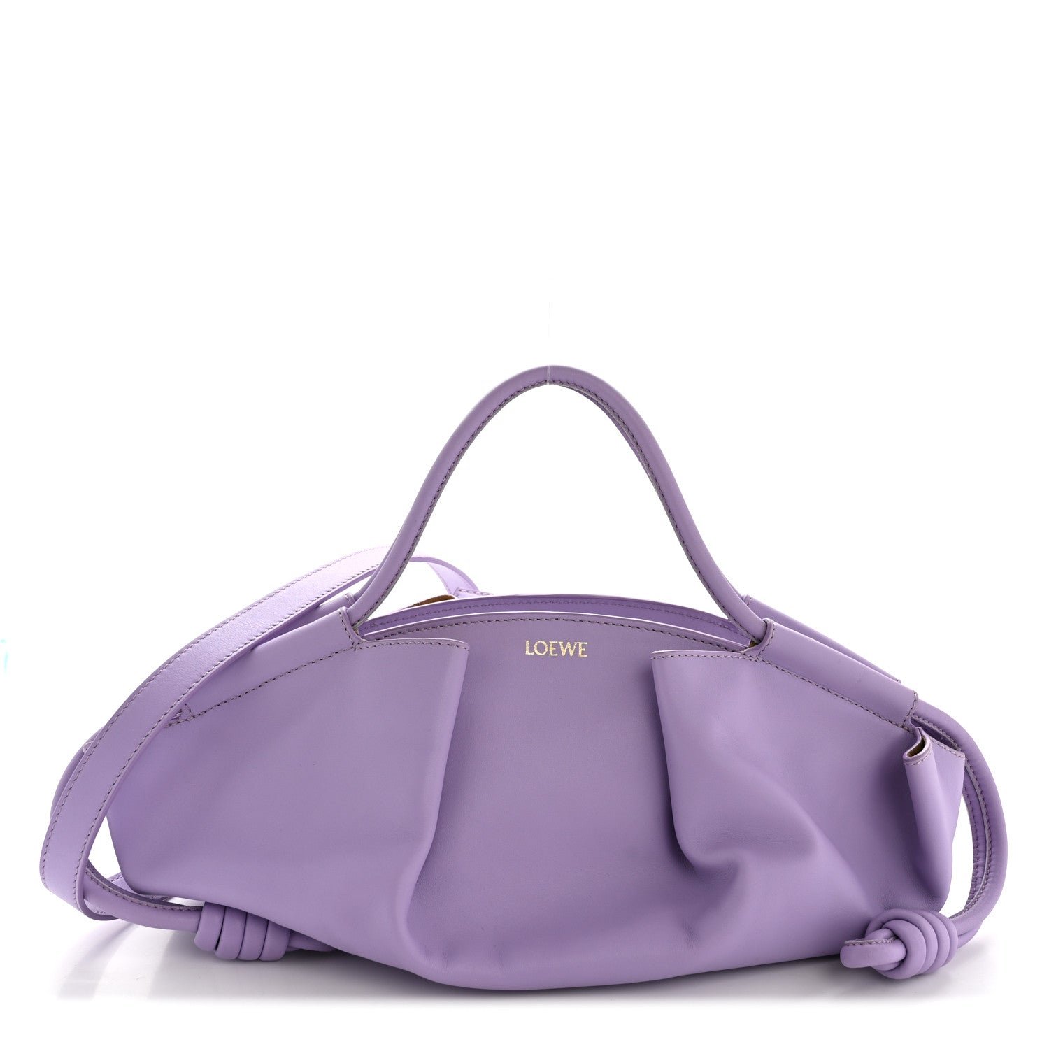 Loewe Loewe Shiny Nappa Calfskin Paseo Bag Light Mauve