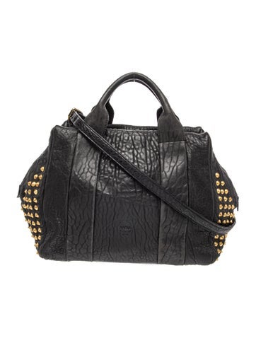 Leather Top Handle Bag