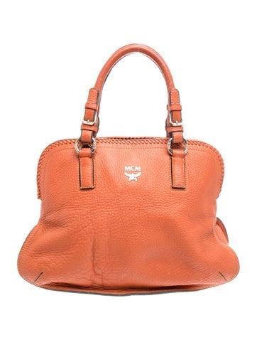 Leather Top Handle Bag