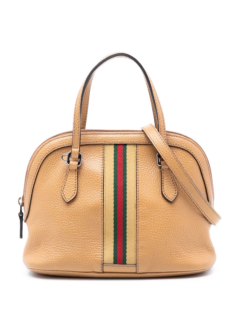 2016-2025 Mini Leather Web Dome satchel