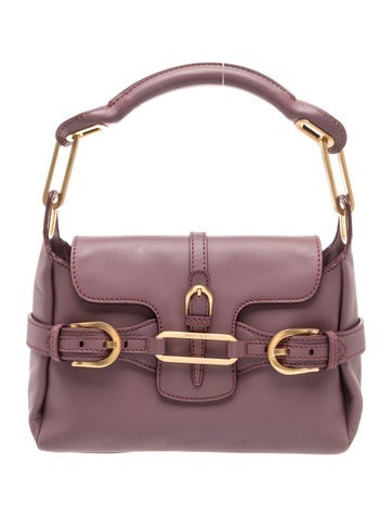 Jimmy Choo Leather Top Handle Bag
