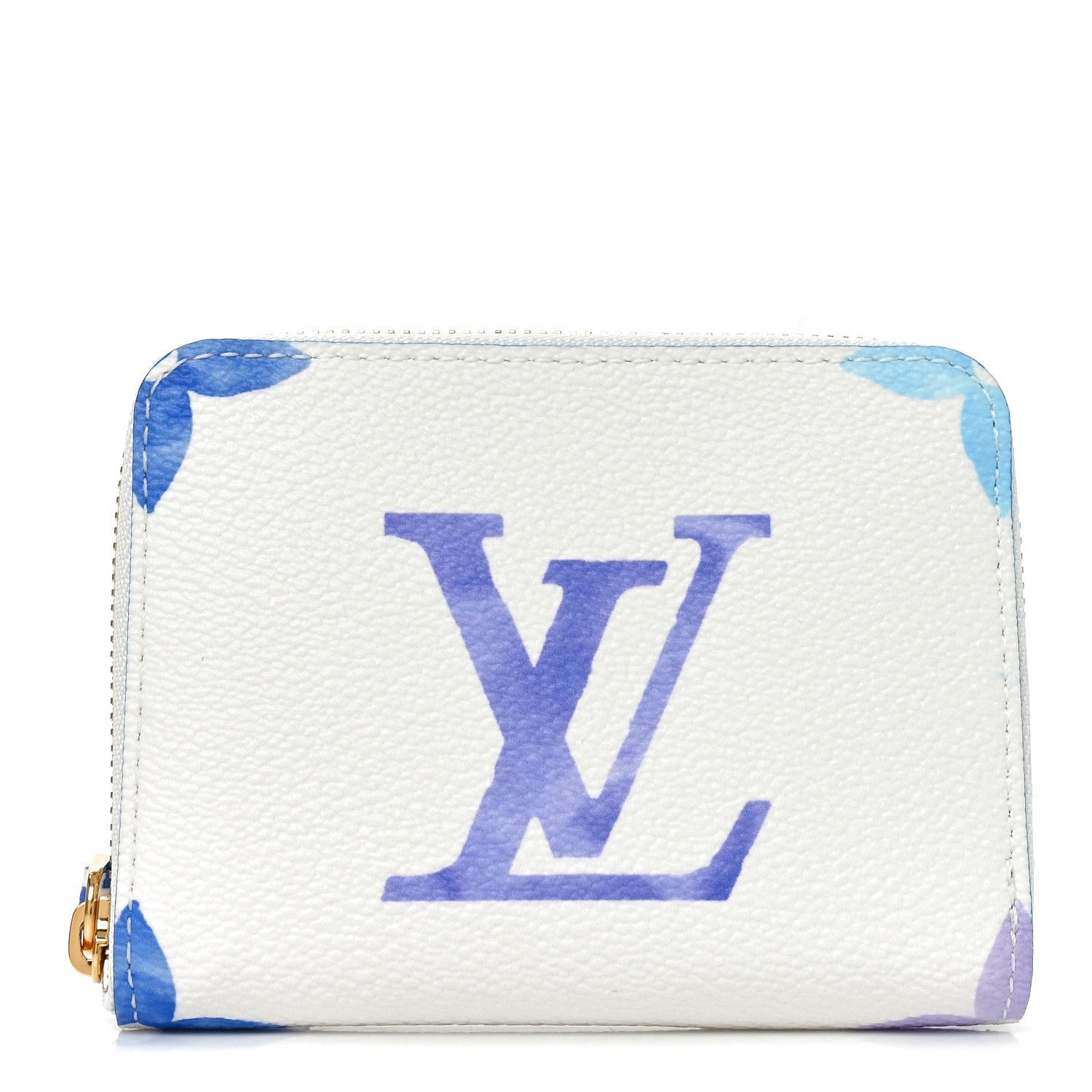 Louis Vuitton Monogram Giant By The Pool Zippy Coin Purse Blue