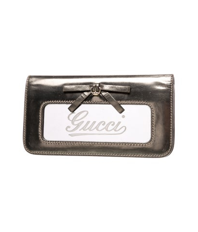 Gucci Patent Leather Clutch