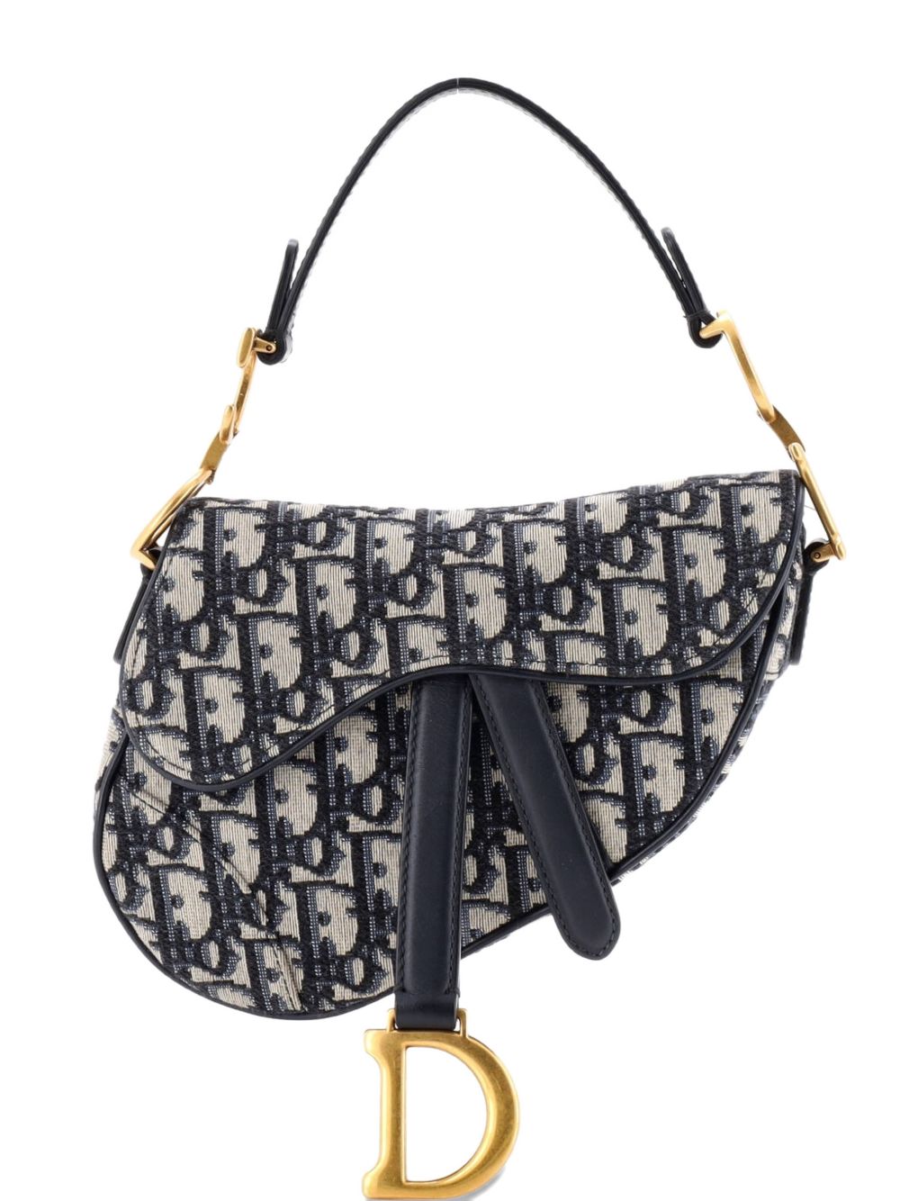 Saddle Handbag Oblique Canvas Mini shoulder bag