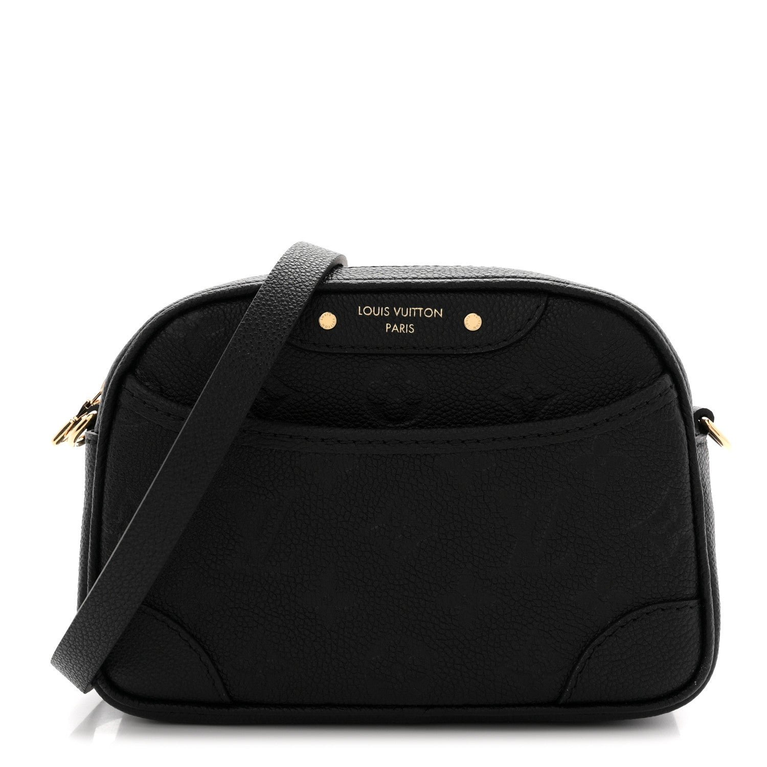 Louis Vuitton Louis Vuitton Empreinte Monogram Tiny Camera Bag Black