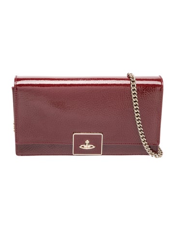 Vivienne Westwood Patent Leather Shoulder Bag