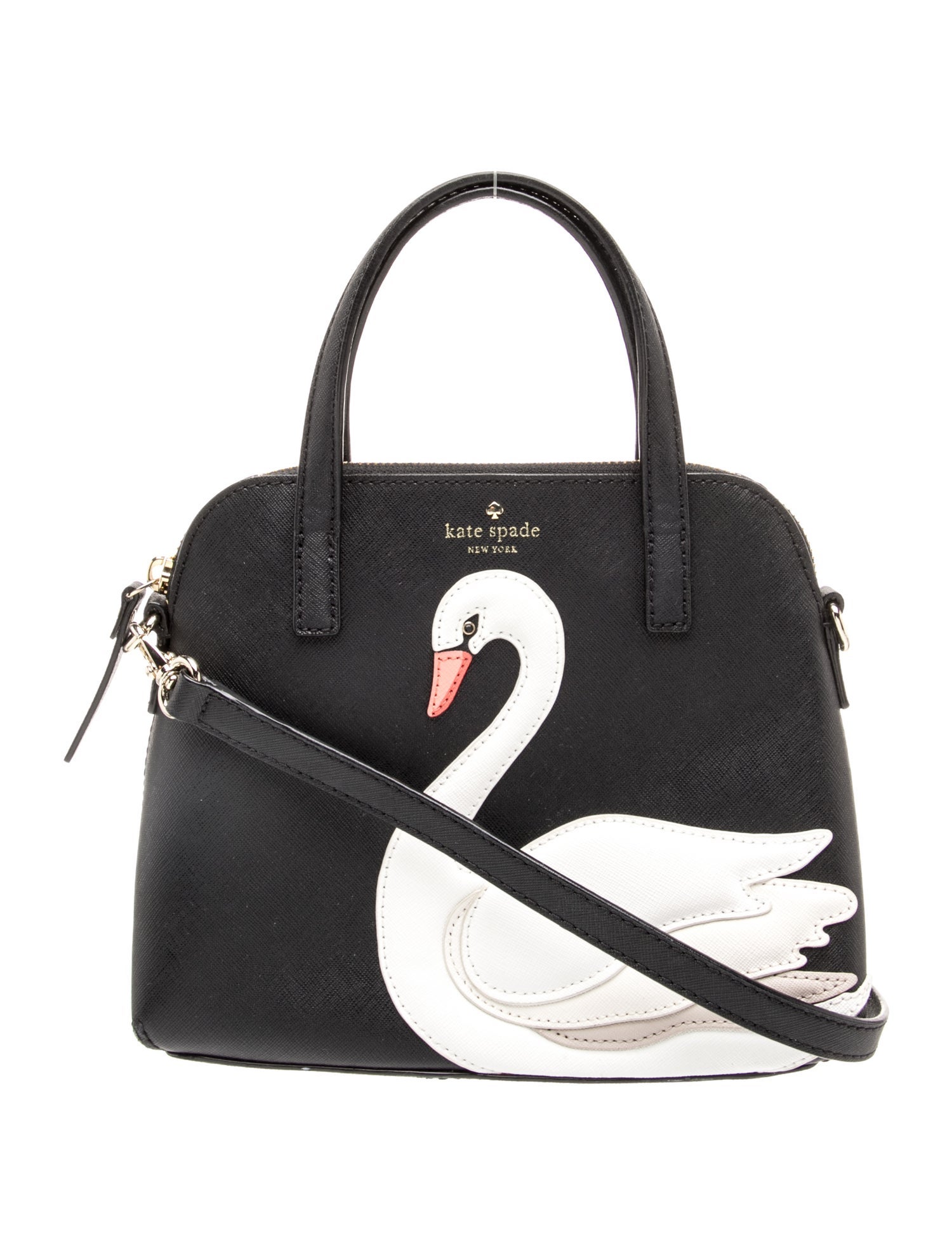 Saffiano Leather Top Handle Bag