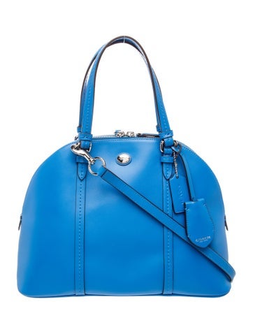 Leather Top Handle Bag