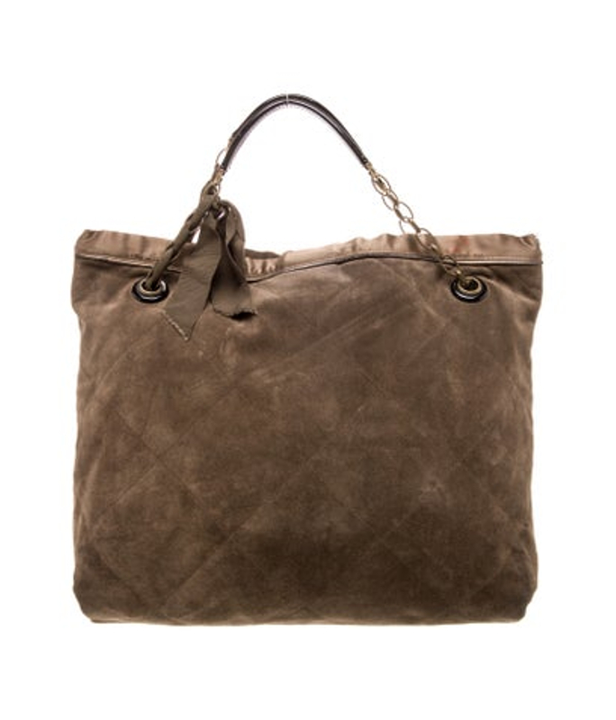 Lanvin Suede Messenger Bag