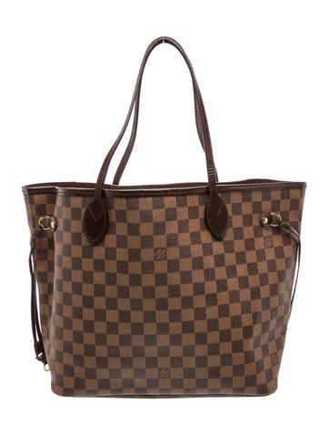 Damier Ebene Neverfull w/Pouch MM