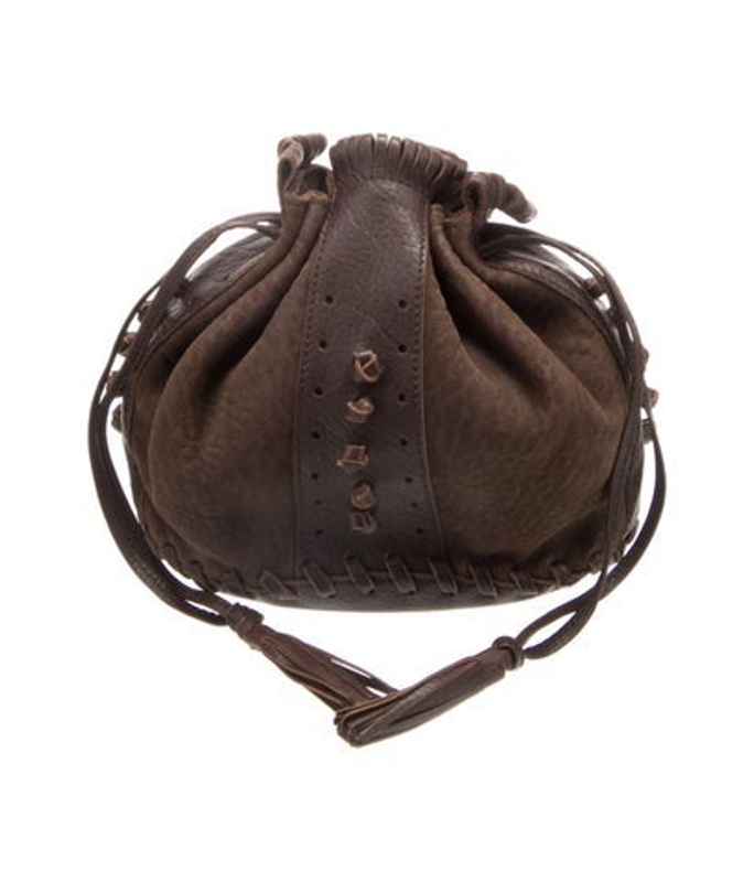 Bottega Veneta Veneta Leather Crossbody Bag Vintage