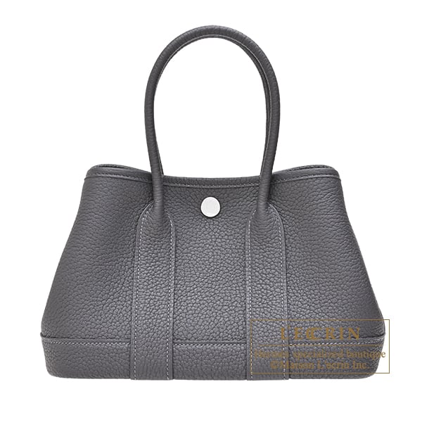 Hermes Hermes Neo Garden bag 23 Ardoise Negonda leather Silver hardware