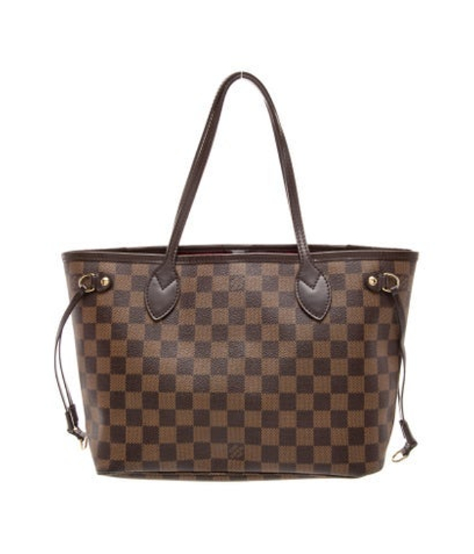 Louis Vuitton Vuitton Damier Ebene Neverfull W Pouch Pm