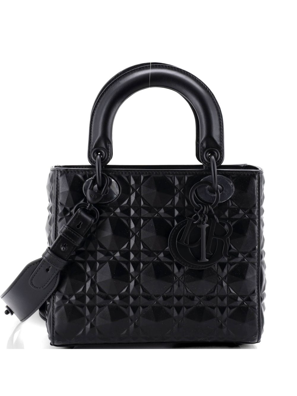 My ABCDior Lady Dior Bag Diamond Motif Cannage Calfskin Small shoulder bag