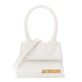 Jacquemus Smooth Calfskin Le Chiquito White