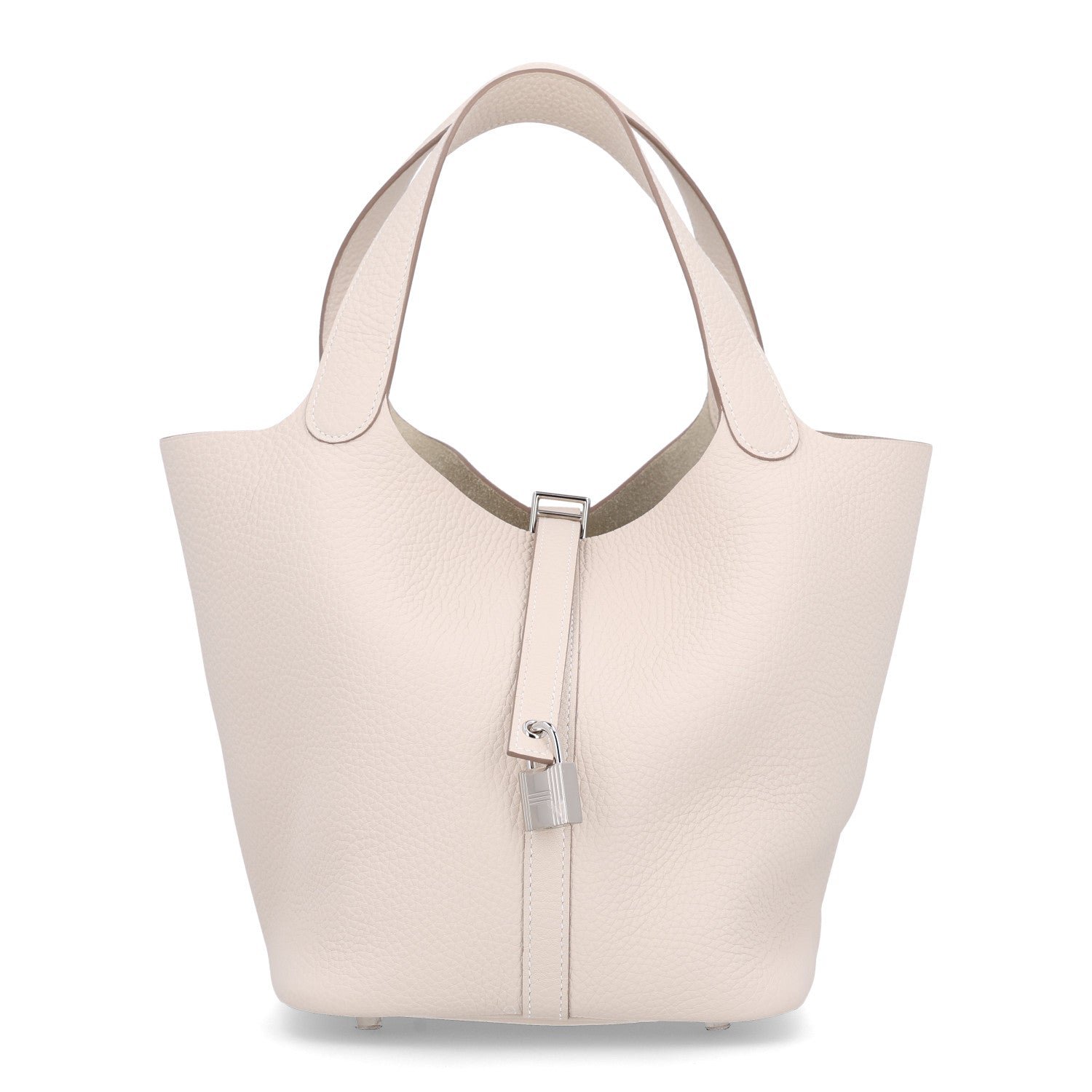 Hermes Taurillon Clemence Picotin Lock 22 MM Craie