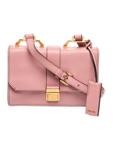 Miu Miu Goat Leather Crossbody Bag