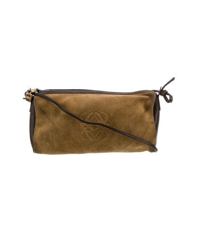 Loewe Suede Crossbody Bag