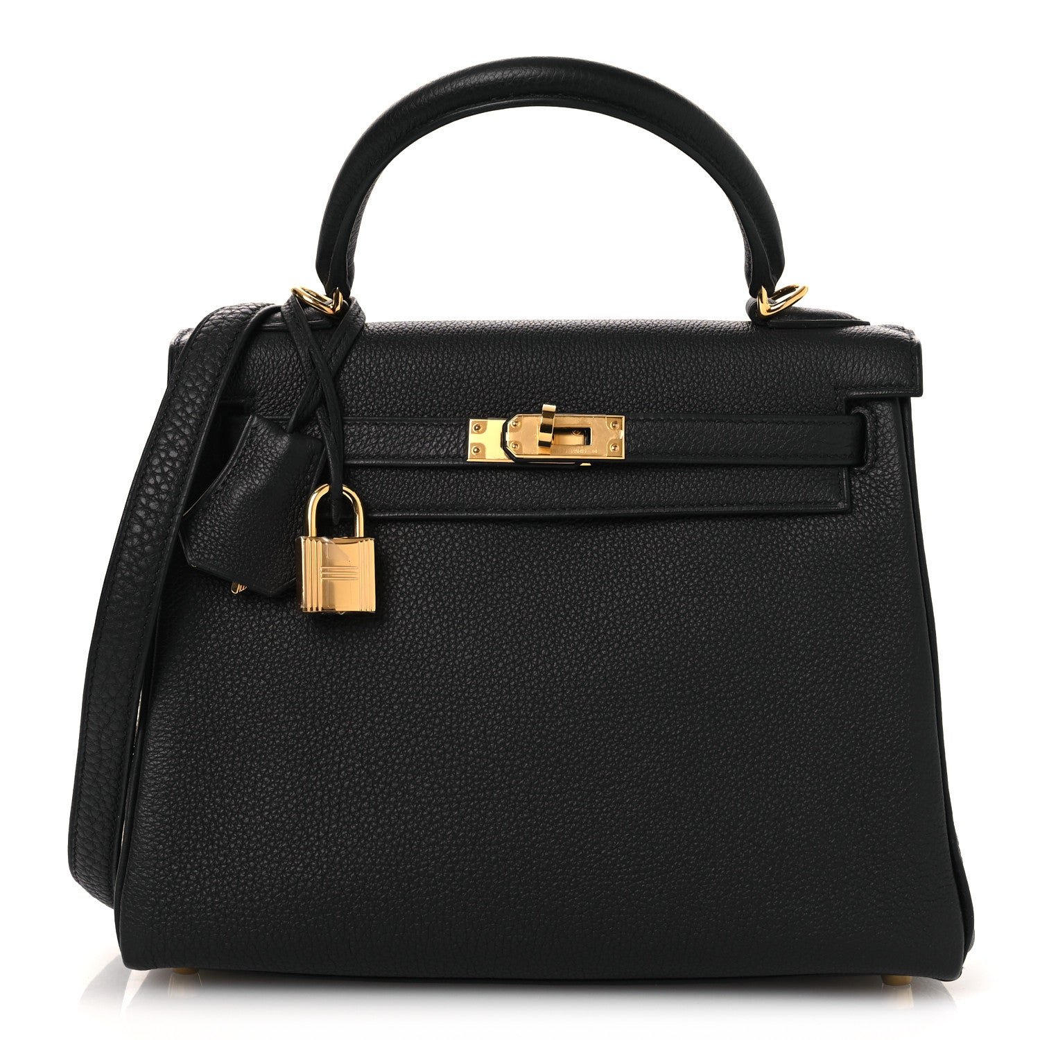 Hermes Togo Kelly Retourne 25 Black