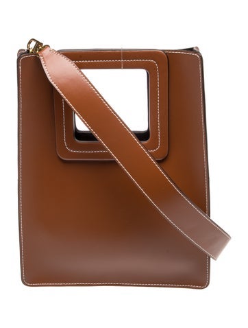 Leather Top Handle Bag