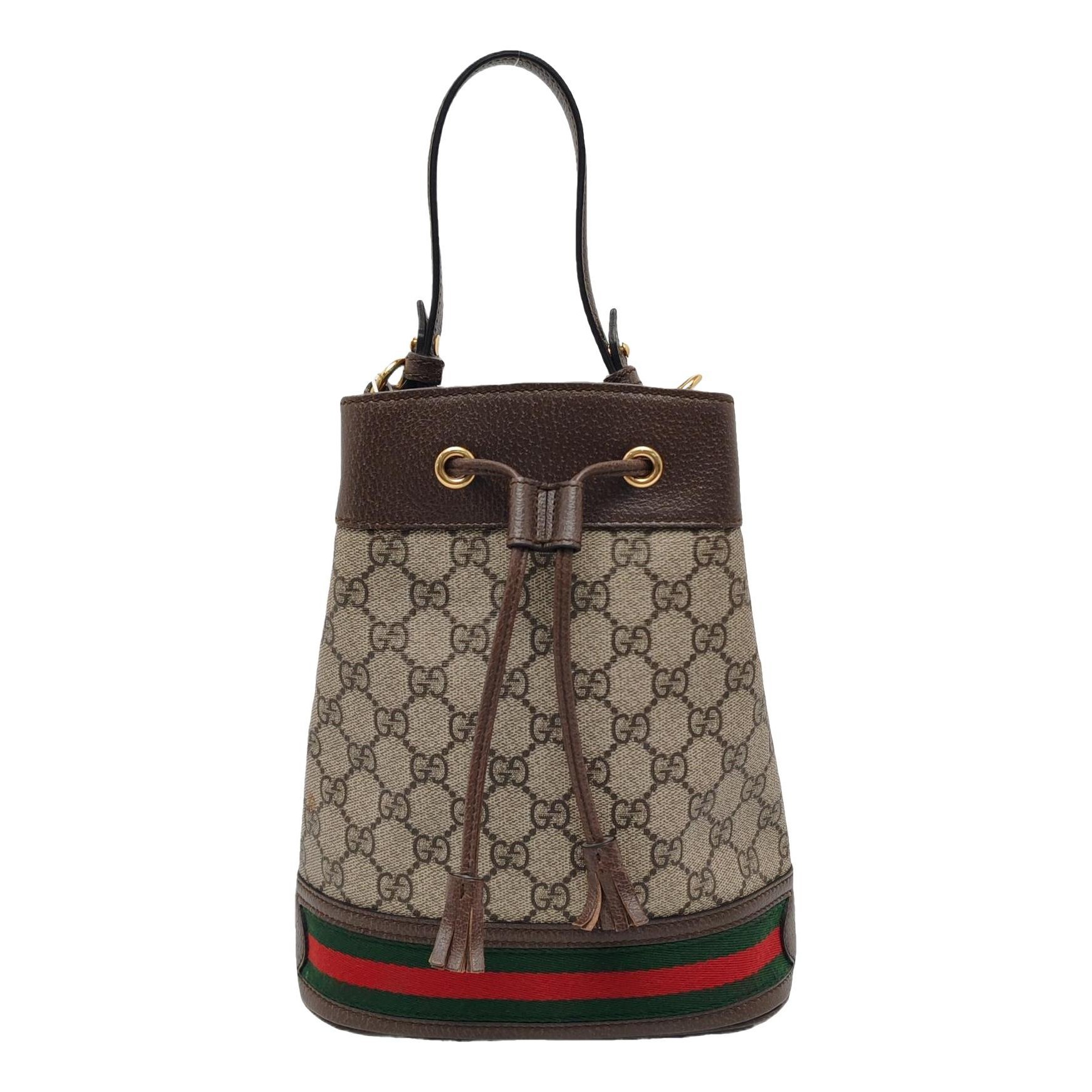 Ophidia leather handbag