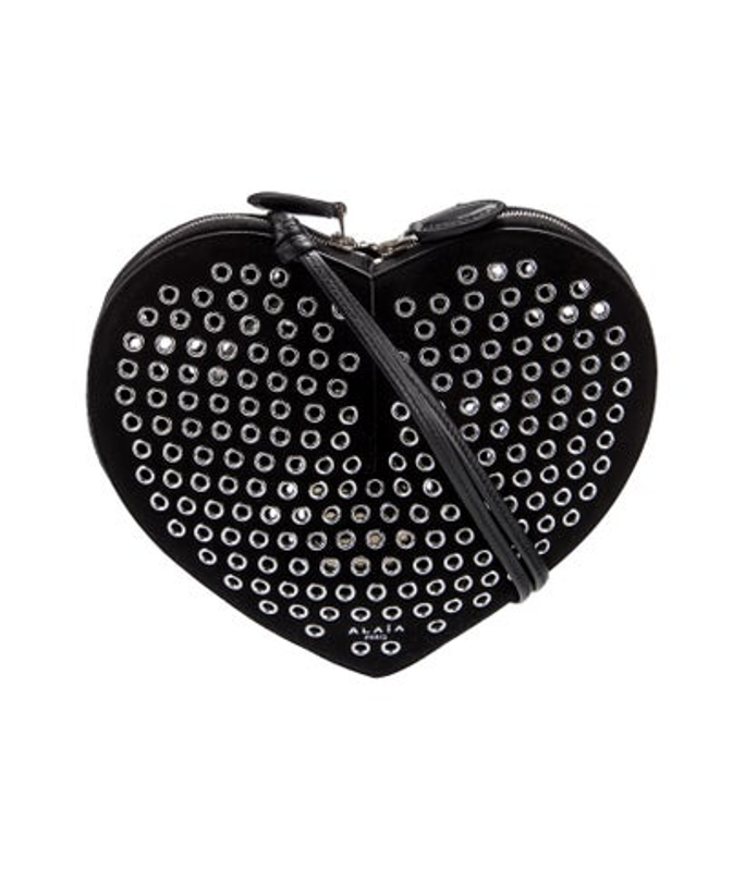 Alaia Suede Minaudiere