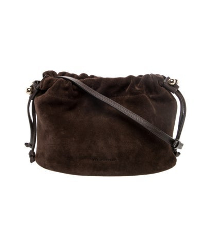 Strathberry Suede Crossbody Bag