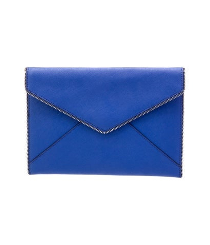 Rebecca Minkoff Minkoff Saffiano Leather Clutch