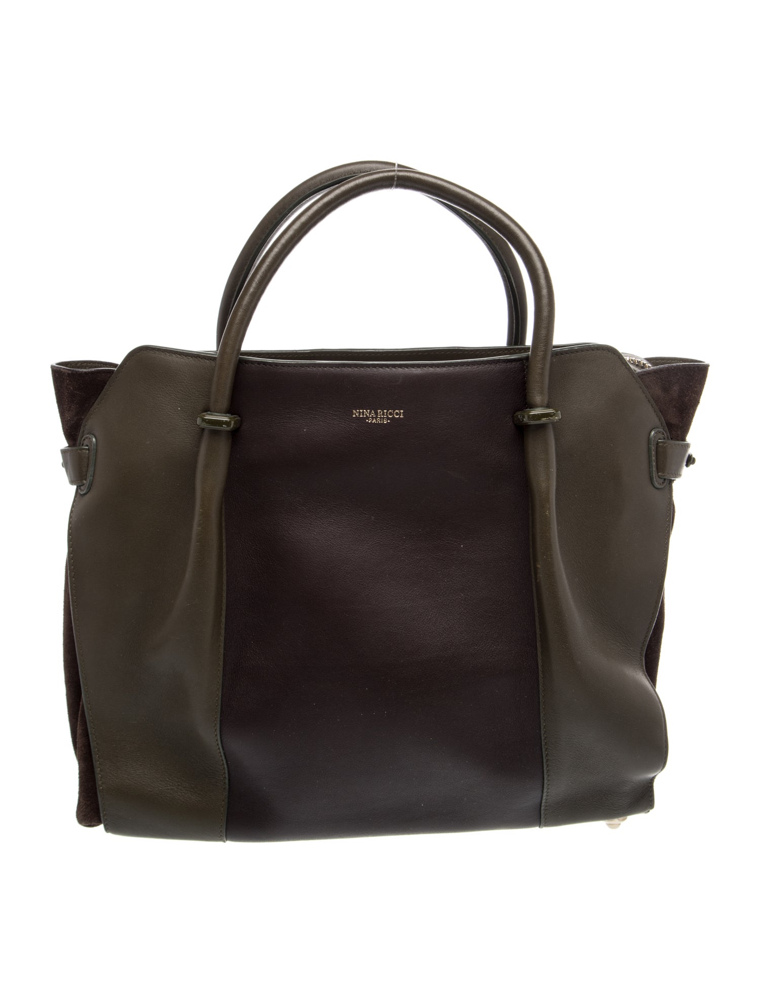 Nina Ricci Leather Top Handle Bag