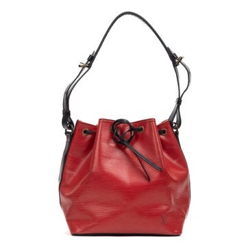 Leather Noe Bicolor Black Stitching