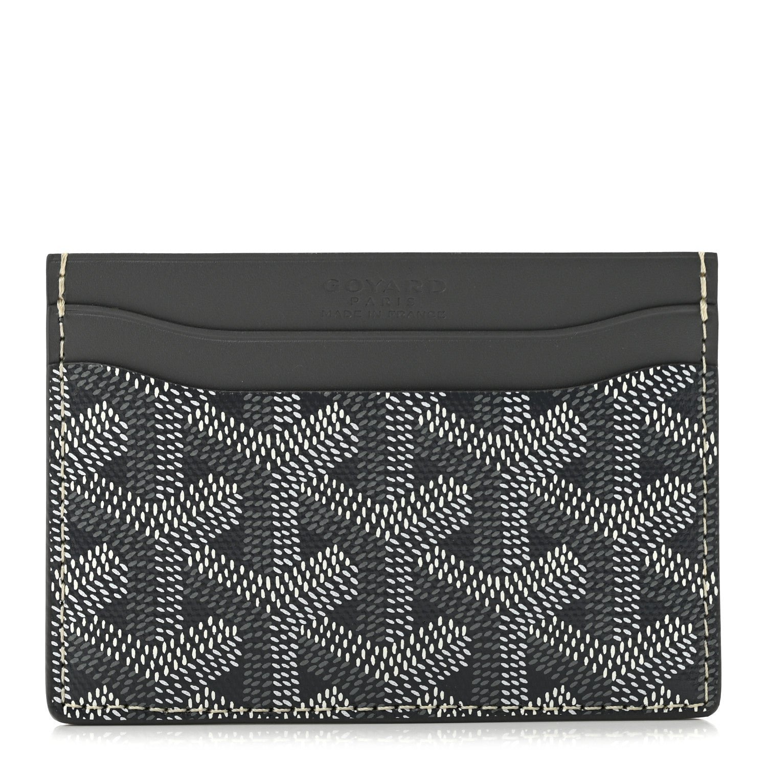 Goyard Goyardine Saint Sulpice Card Holder Grey