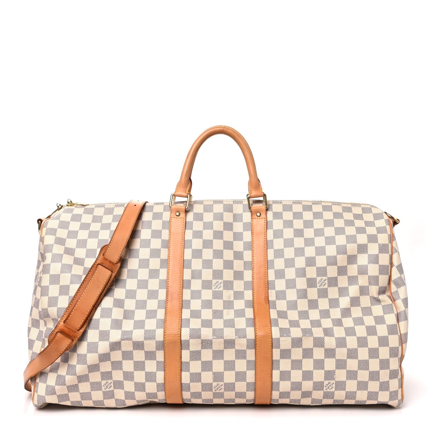 Louis Vuitton Damier Azur Keepall Bandouliere 55