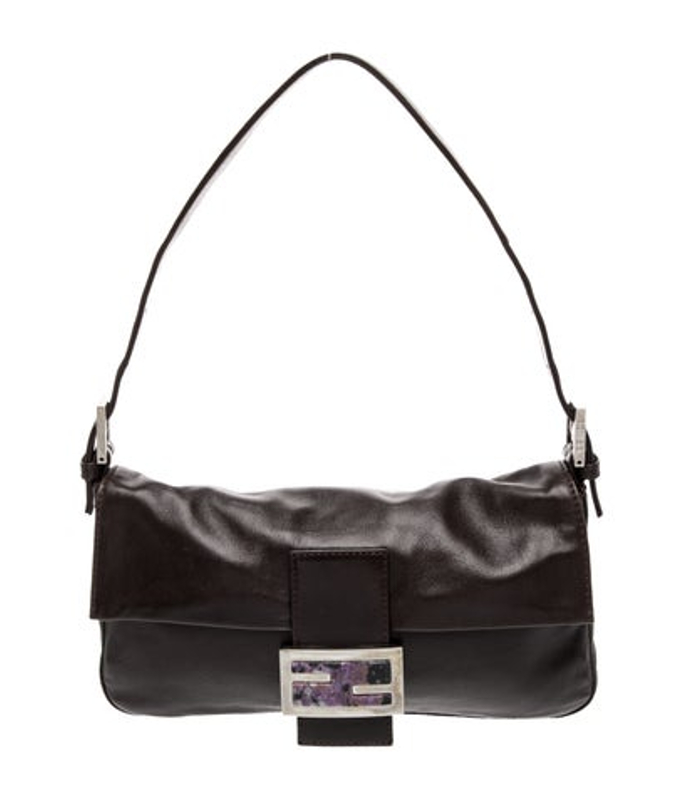 Fendi Leather Baguette Vintage