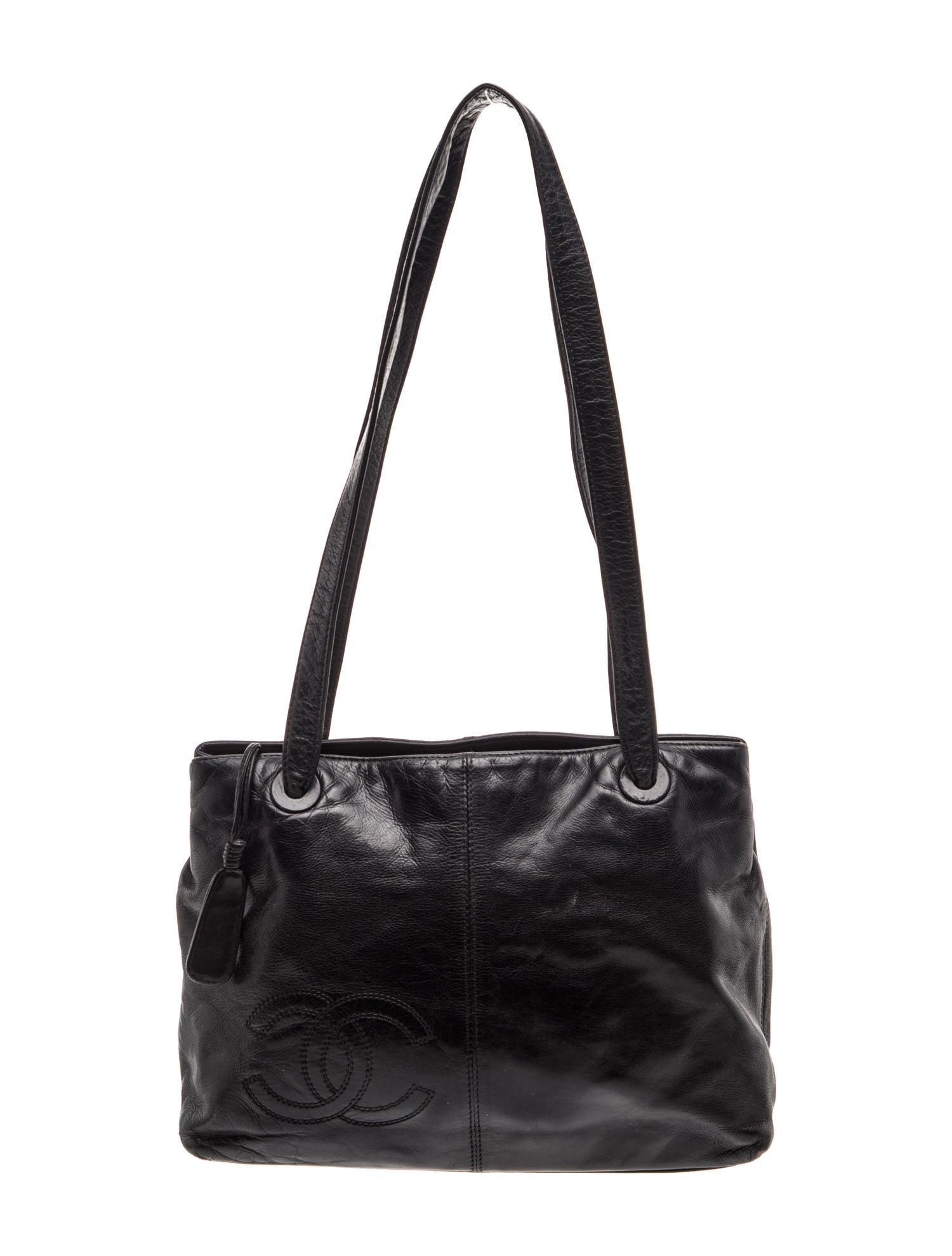 Leather CC Shoulder Bag