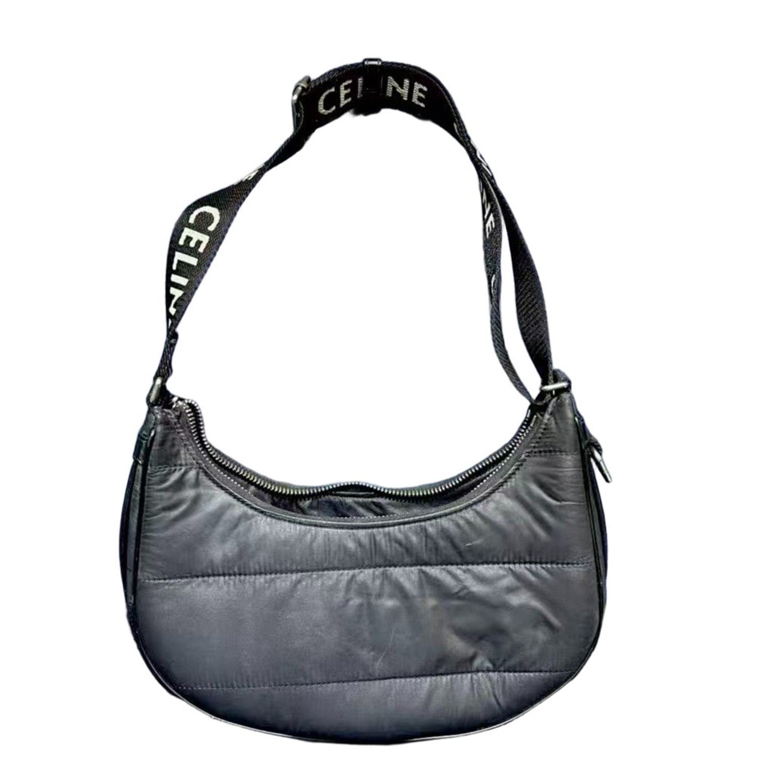 Nylon Ava Shoulder Bag Medium