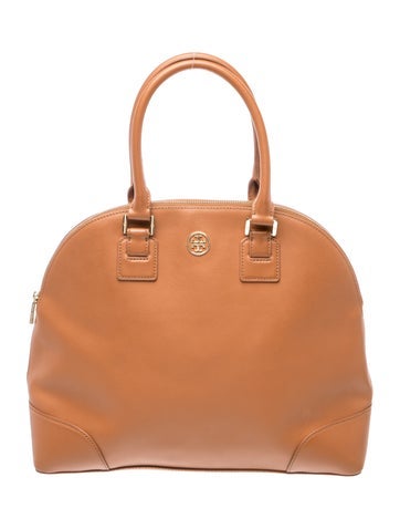 Leather Top Handle Bag