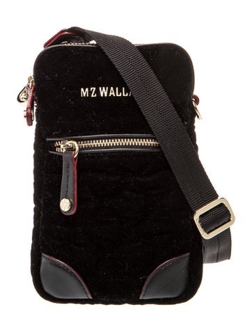 MZ Wallace Velvet Crossbody Bag