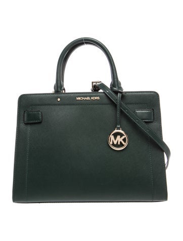 Michael Kors Saffiano Leather Top Handle Bag