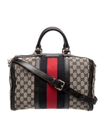 GG Canvas Boston Medium
