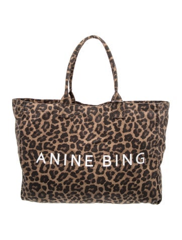 Anine Bing Canvas Tote
