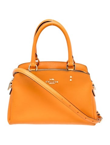 Leather Top Handle Bag