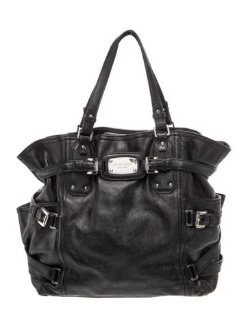 Leather Top Handle Bag