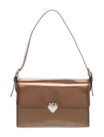 Patent Leather Shoulder Bag Vintage