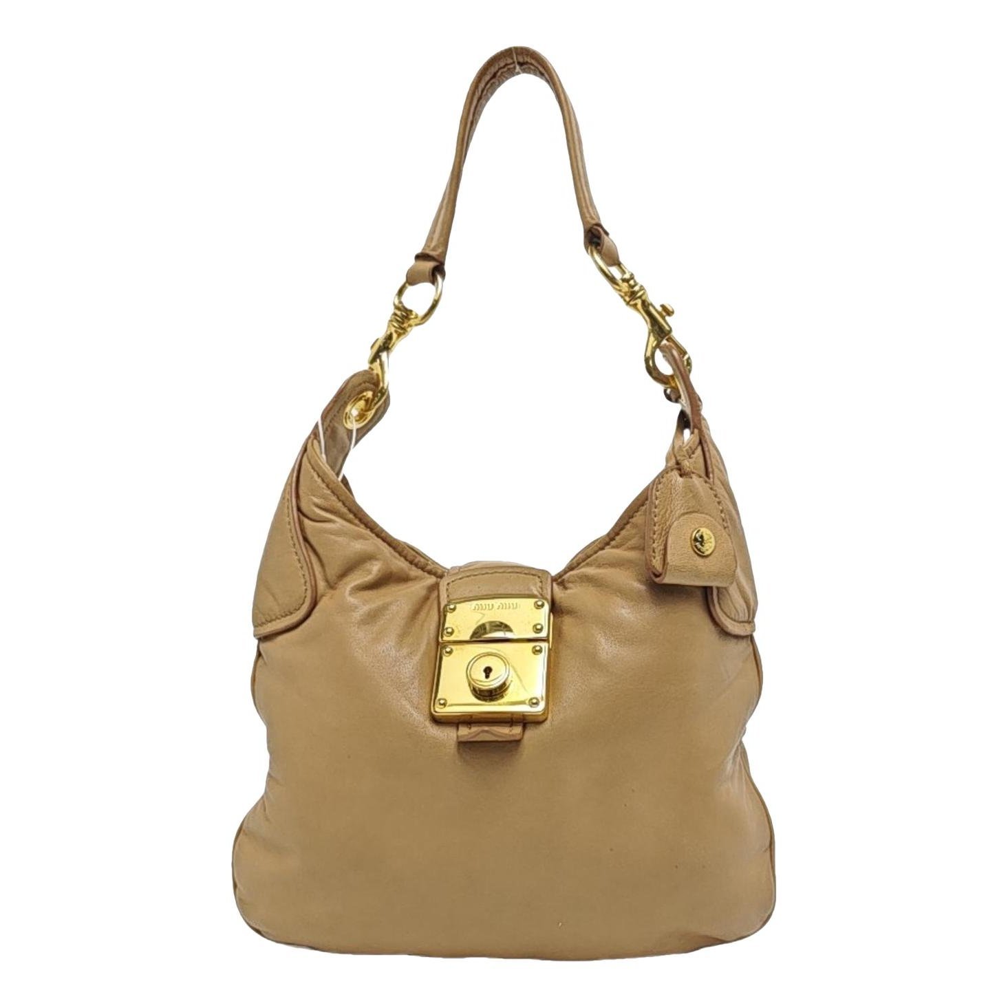 Leather handbag