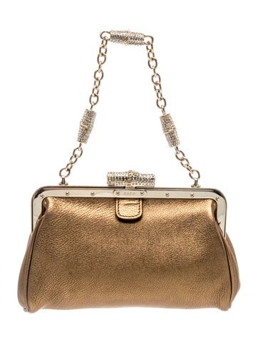 Bamboo Top Handle Bag Mini