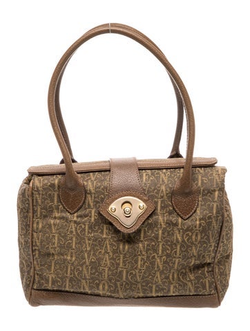 Canvas Top Handle Bag Vintage
