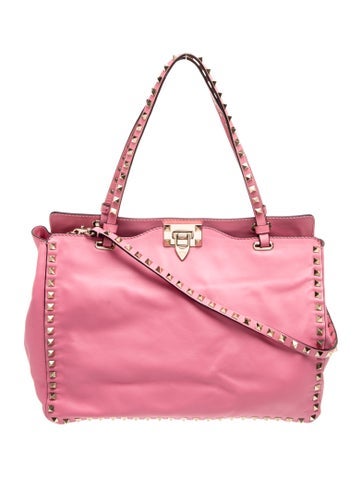 Rockstud Top Handle Bag