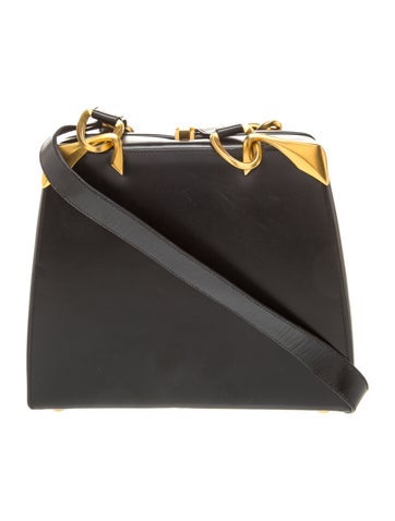 Leather Top Handle Bag