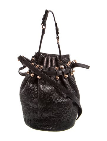 Leather Bucket Bag