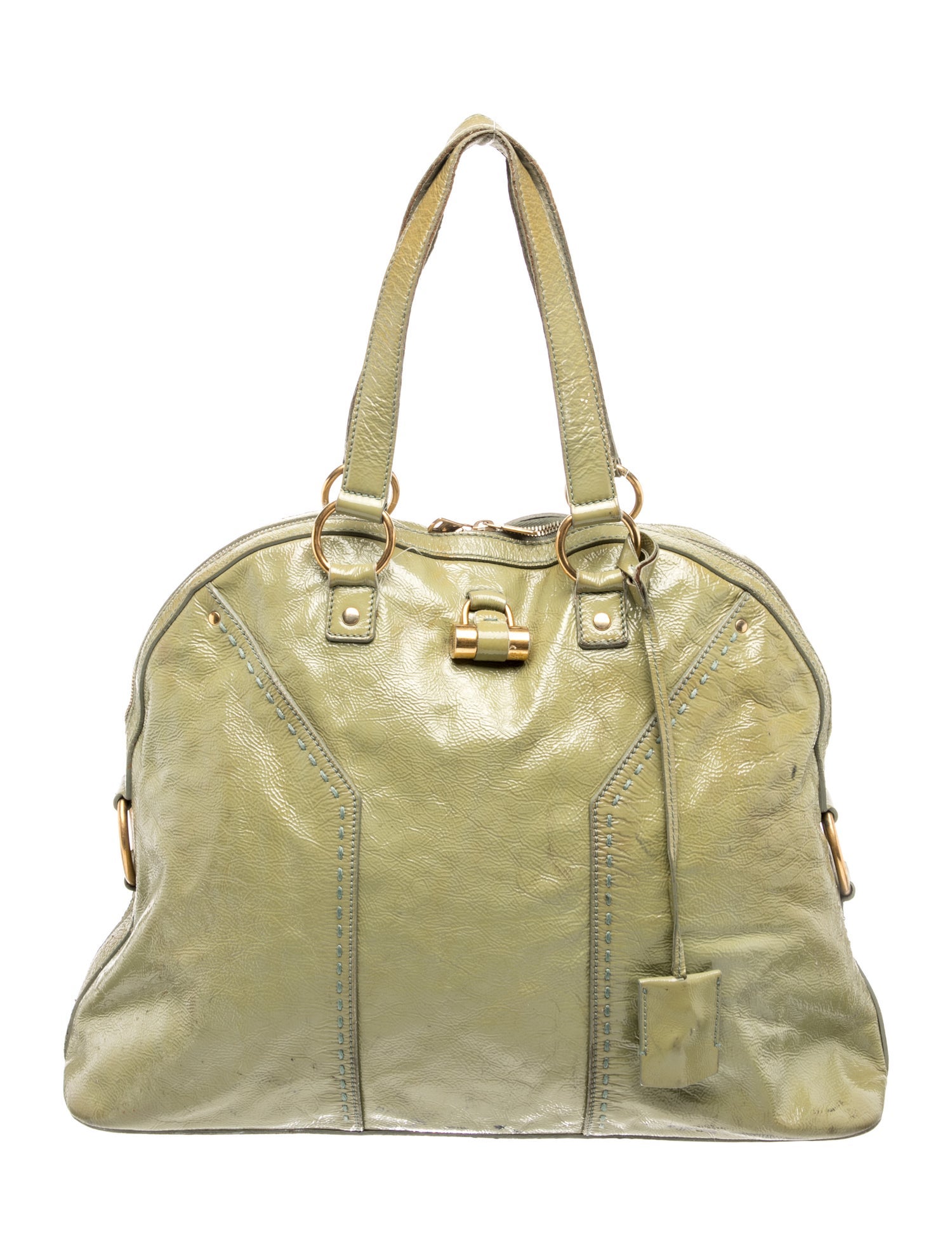 Patent Leather Shoulder Bag